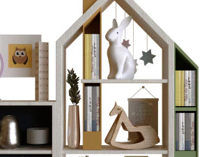 children decor set 005 3D Model