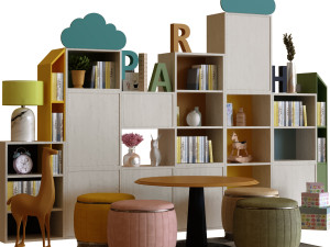 children decor set 004 Modelo 3D