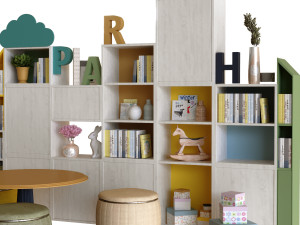 children decor set 004 Modelo 3D