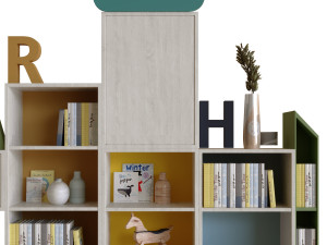 children decor set 004 Modelo 3D
