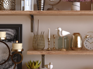 decor set 006 Modelo 3D