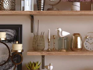 장식 세트 006 3D 모델