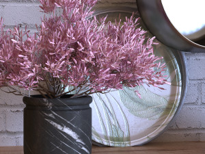 kitchen decor set 002 3D Модель