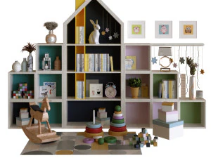 children decor set 003 3D Model