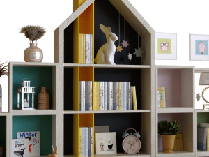 children decor set 003 3D Model