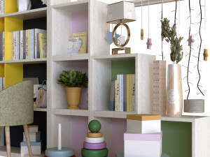 children decor set 003 Modelo 3D