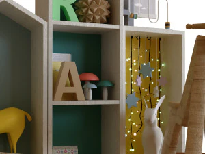 children decor set 002 3D Model