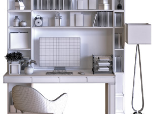 workplace 011 3D Model