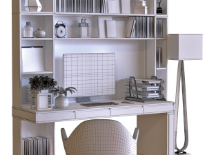 workplace 011 3D Model