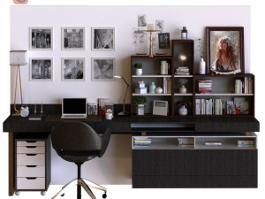 workplace 015 3D Модель