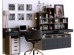 workplace 015 3D मॉडल