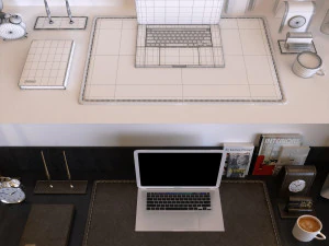 workplace 015 3D Model