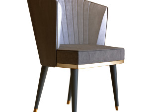 chair table set a1 3Dモデル