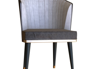 chair table set a1 3Dモデル