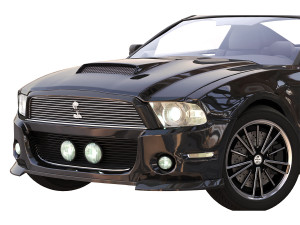 gt 500 sport black 3D Модель
