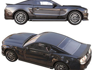 gt 500 sport black 3D Модель