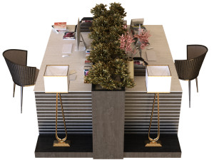 workplace 017 Modelo 3D