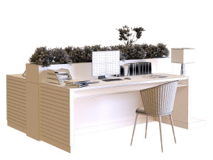 workplace 017 Modelo 3D
