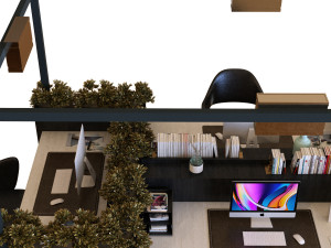 workplace 016 3Dモデル