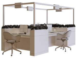 workplace 016 3Dモデル