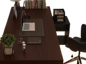 workplace 014 Model 3D
