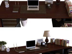 workplace 014 Model 3D