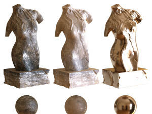woman sculpture 001 3D मॉडल