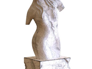 woman sculpture 001 3D Model
