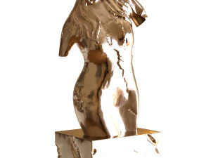 woman sculpture 001 3D Model