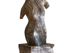woman sculpture 001 3D Model
