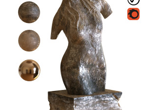 woman sculpture 001 3D मॉडल