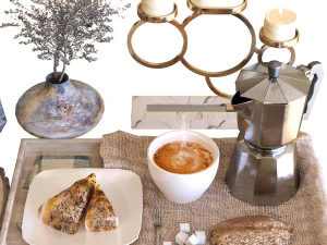 breakfast table 004 3D Model