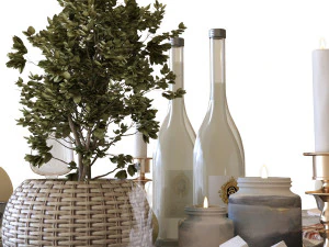 breakfast table 005 3D Model