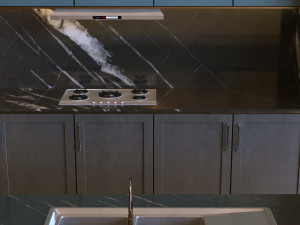 kitchen set 010 3D Model