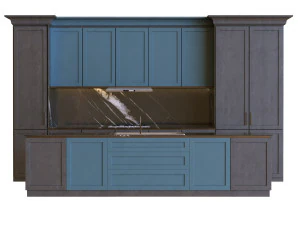 kitchen set 010 3D Model