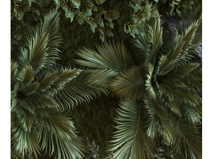 green wall set 041 3D Model