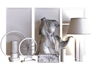 decoration set 010 3D Model