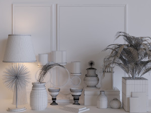 decoration set 011 3D Model