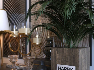 set di decorazioni 011 Modello 3D