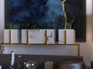 decoration set 012 Modelo 3D
