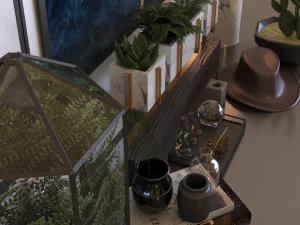 decoration set 012 3D Model