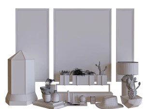 decoration set 012 3D Model
