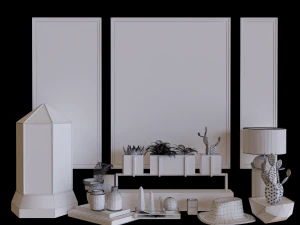 decoration set 012 3D Model