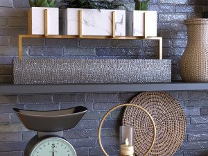 kitchen decor set 005 Modelo 3D