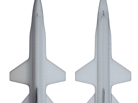 North American X15 High Detail 3D Modell