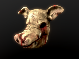 pigs head mask 3D Model