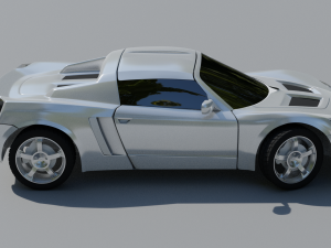 Opel Speedster 3D-Modell