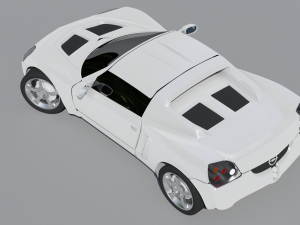 Opel Speedster 3D-Modell