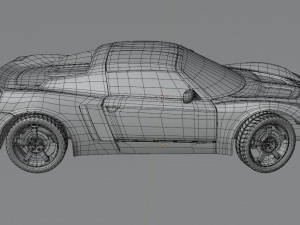 Opel Speedster 3D-Modell