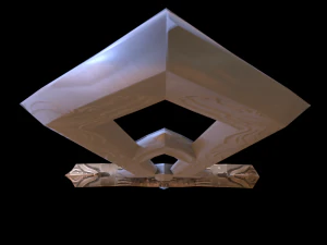단순한 검 3D 모델